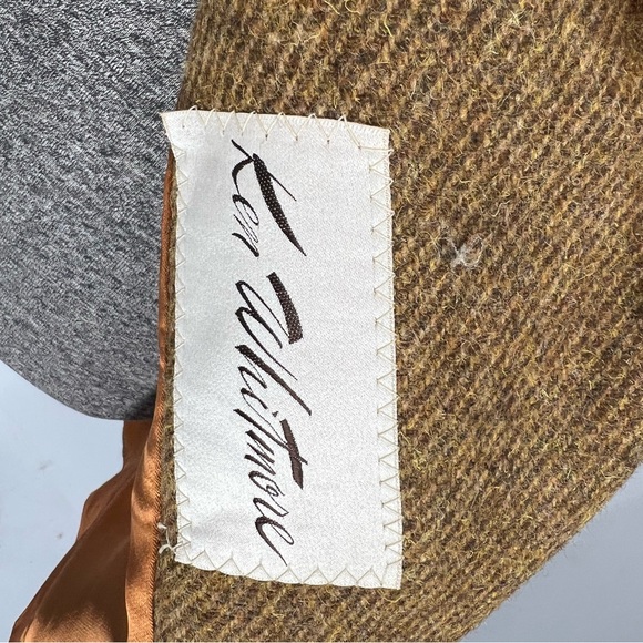 Ken Whitmore, vintage 50s double breasted wool mid length coat 10/M - Picture 12 of 14